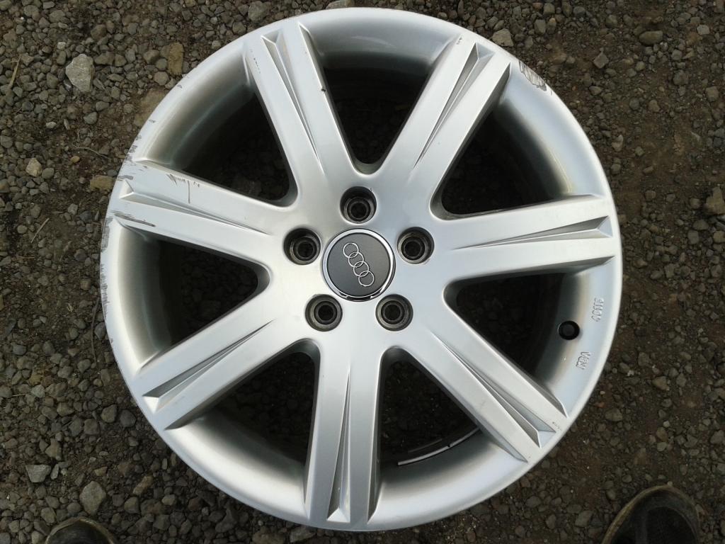 1x Alufelge 17 Zoll 7.0" 5x112 4D0601025Q Audi Rim Wheel