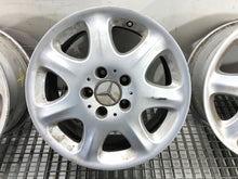 Load image into Gallery viewer, 4x Alufelge 16 Zoll 7.5&quot; 5x112 46ET Glanz Mercedes-Benz Clk C208 Rim Wheel