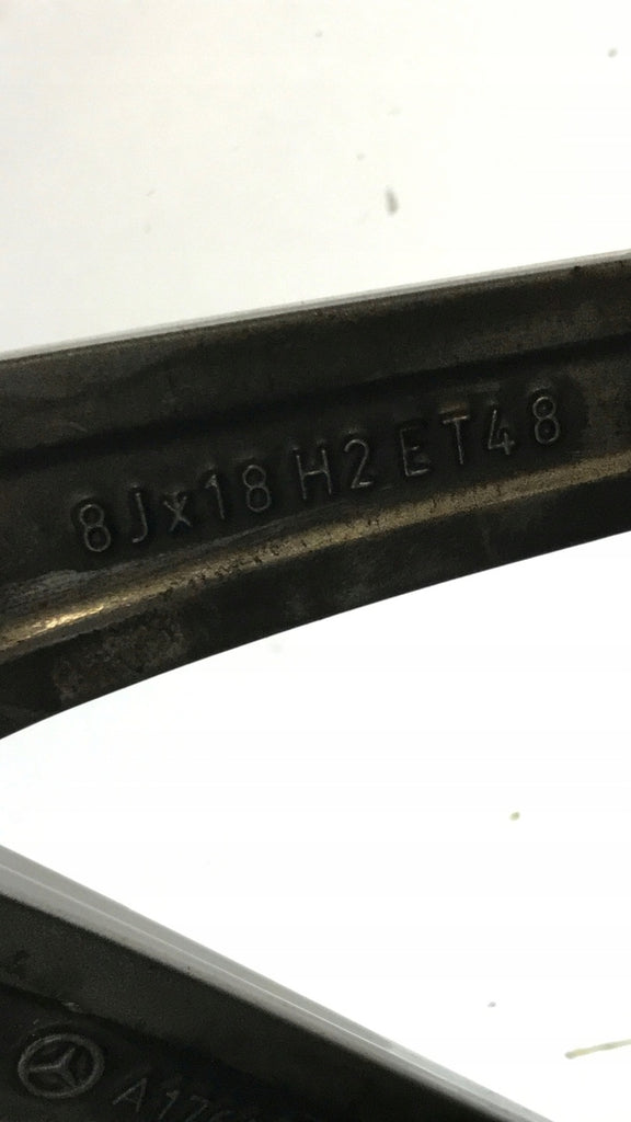 1x Alufelge 18 Zoll 8.0" 5x112 48ET A1764010800 Mercedes-Benz W176 Rim Wheel