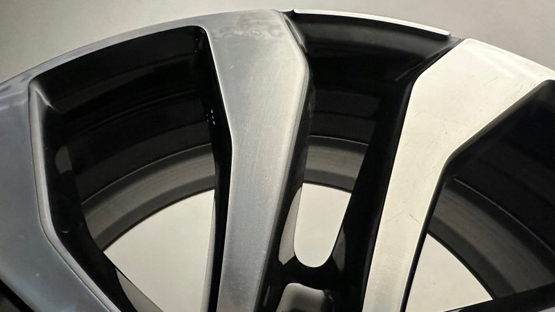 1x Alufelge 16 Zoll 6.0" 5x100 35ET Glanz Schwarz 2GM601025 VW Rim Wheel FEL6223242599qx
