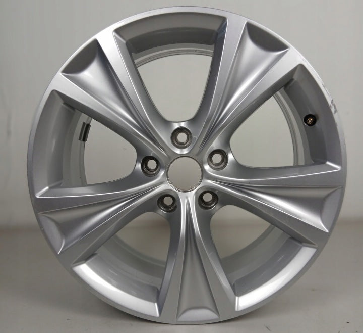 1x Alufelge 17 Zoll 7.5" 5x112 46ET Glanz Silber 5FA601025C Seat Leon Rim Wheel FEL8472406646ew