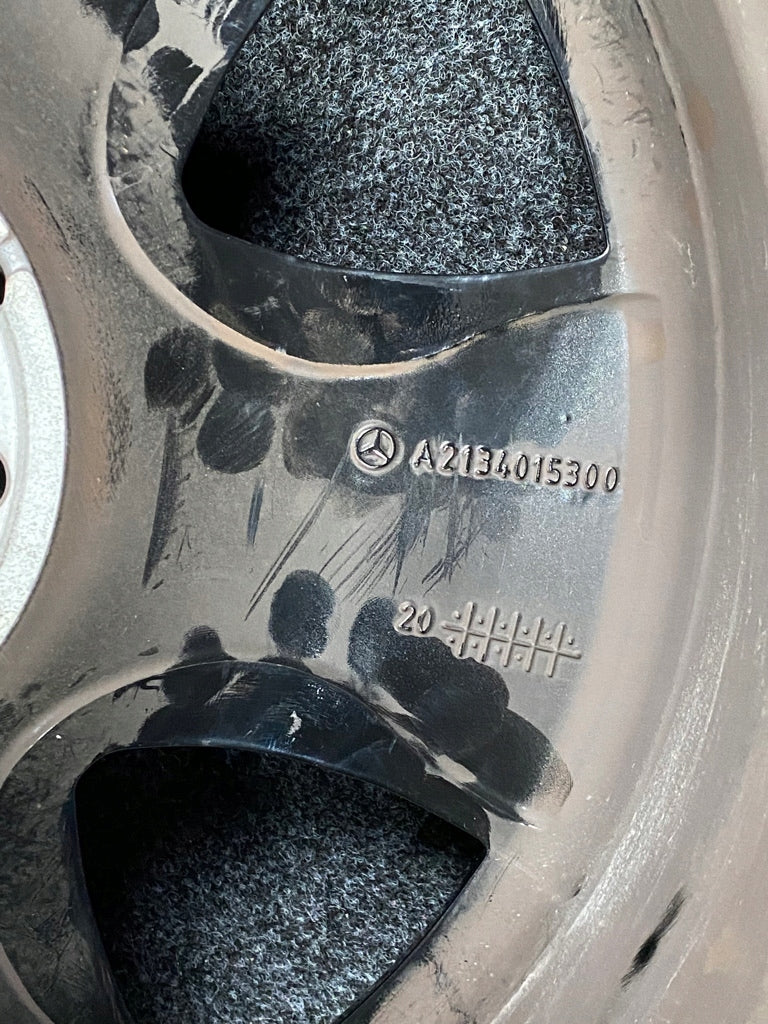 1x Alufelge 18 Zoll 9.0" 5x112 52 5ET A2134015300 Mercedes-Benz Rim Wheel