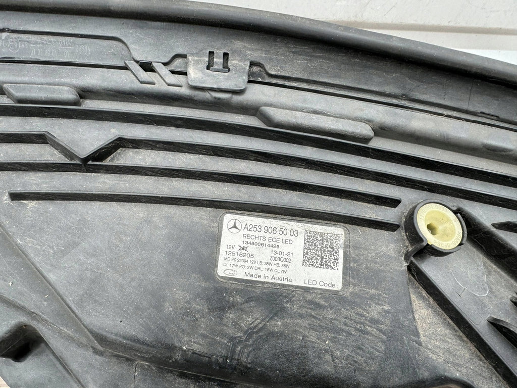 Frontscheinwerfer Mercedes-Benz Glc A2539065003 Rechts Scheinwerfer Headlight SCH9752459261bm