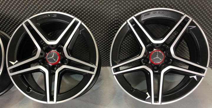 4x Alufelge 18 Zoll 7.5" 5x112 49ET A2054019500 Mercedes-Benz Amg Rim Wheel FEL1286796123kq