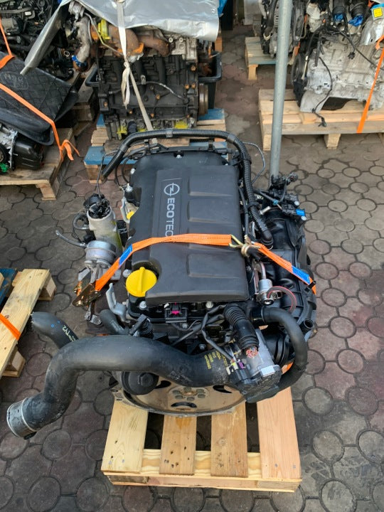 Motor Opel Zafira Meriva A14NET A14NEL 1.4 125TKm Benzin Engine Komplett MOT4469560225jz
