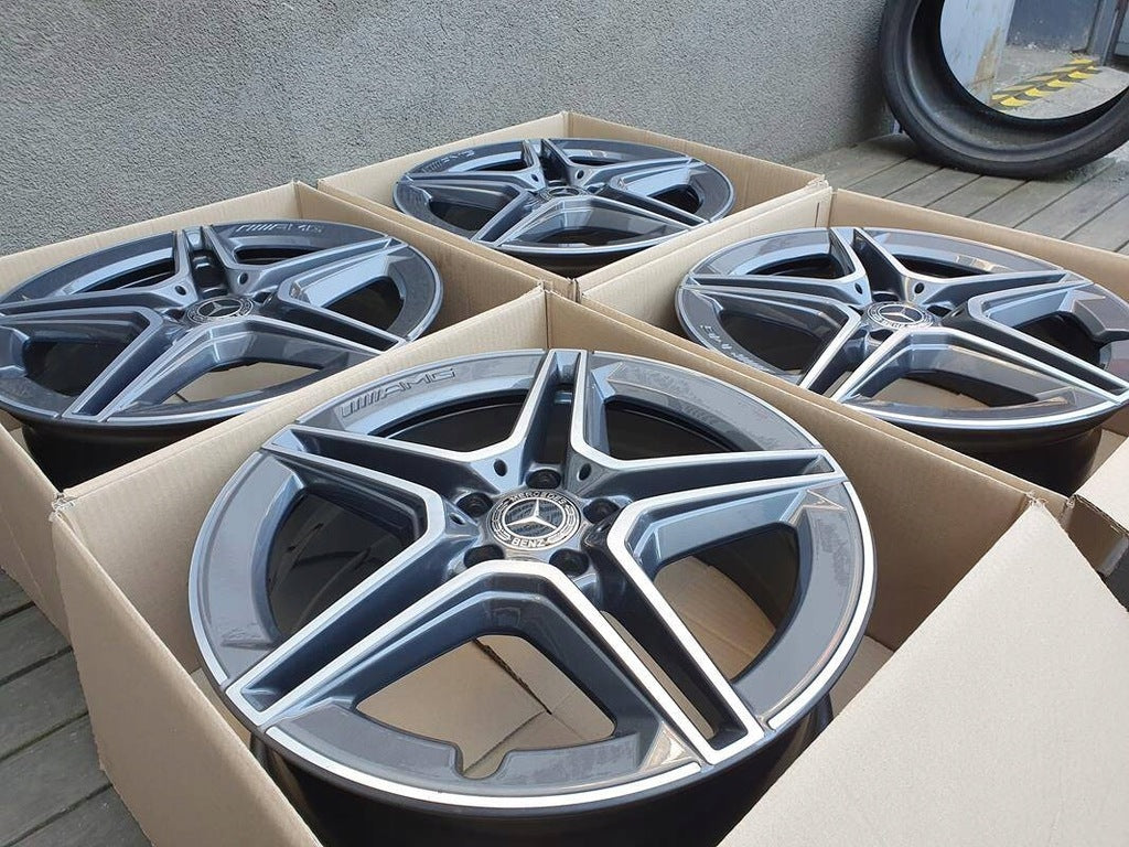 4x Alufelge 19 Zoll 7.5" 5x112 53ET Glanz A2474011500 Mercedes-Benz Glb Gla Amg FEL1489925539xv