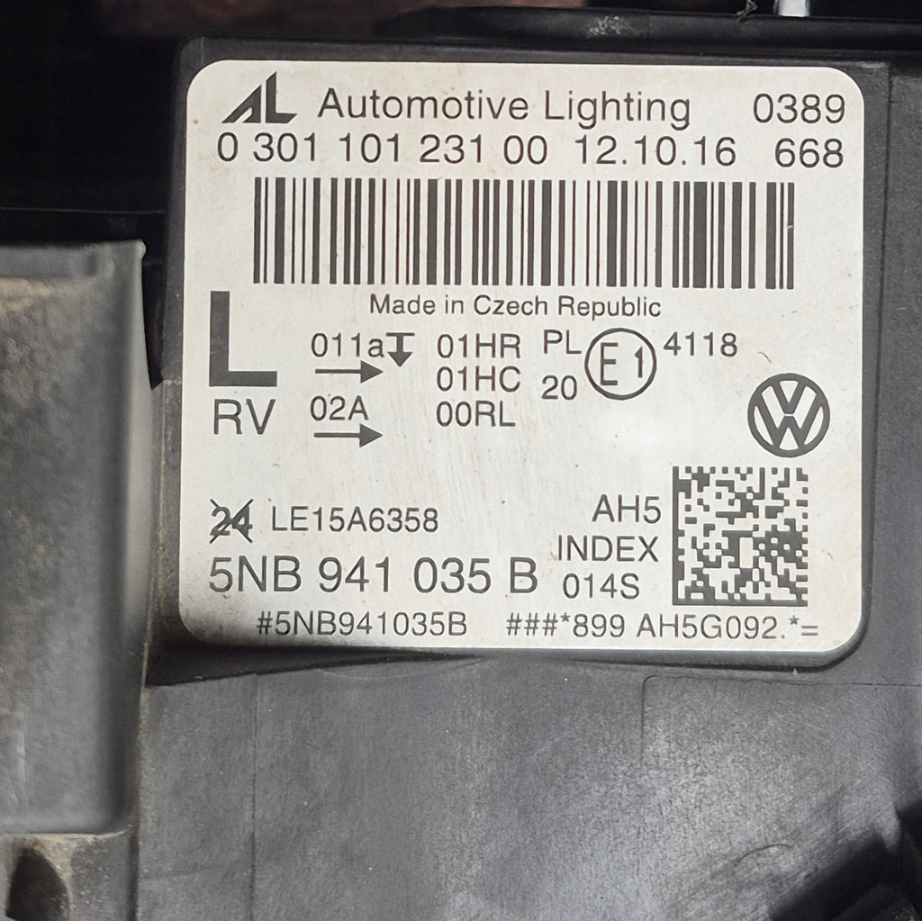 Frontscheinwerfer VW Tiguan 5NB941035 Full LED Links Scheinwerfer Headlight SCH4314680199fo