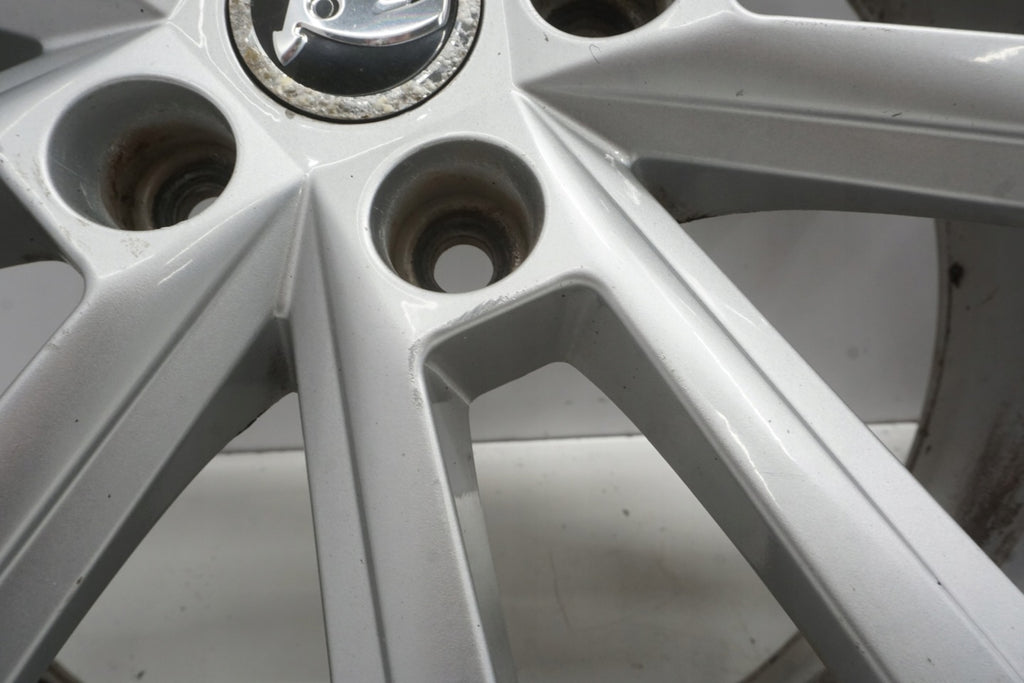 4x Alufelge 17 Zoll 7.0" 5x112 49ET 5E0601025E Skoda Octavia Iii Rim Wheel FEL9710641261pi