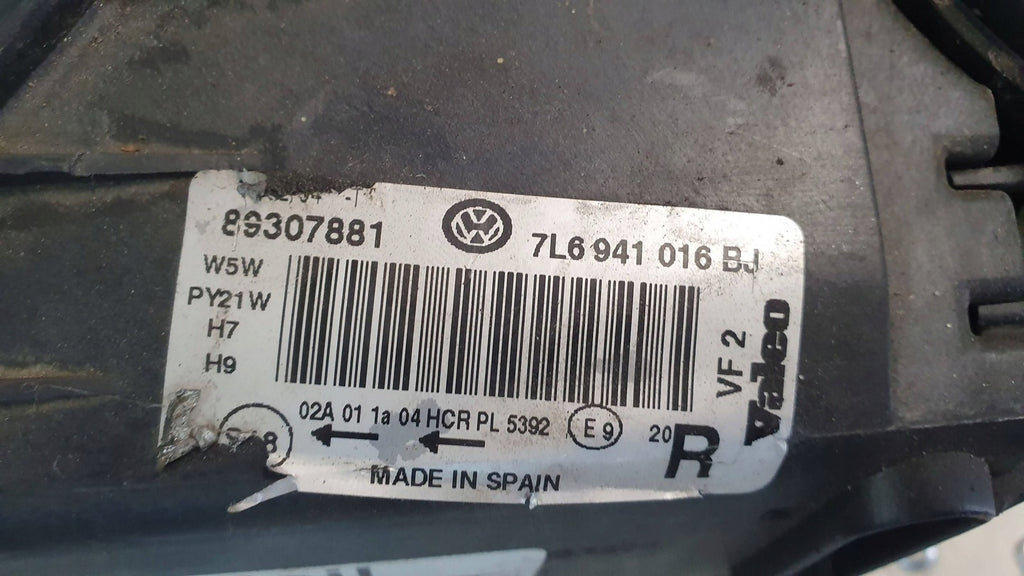 Frontscheinwerfer VW Touareg 7L6941016BJ Rechts Scheinwerfer Headlight