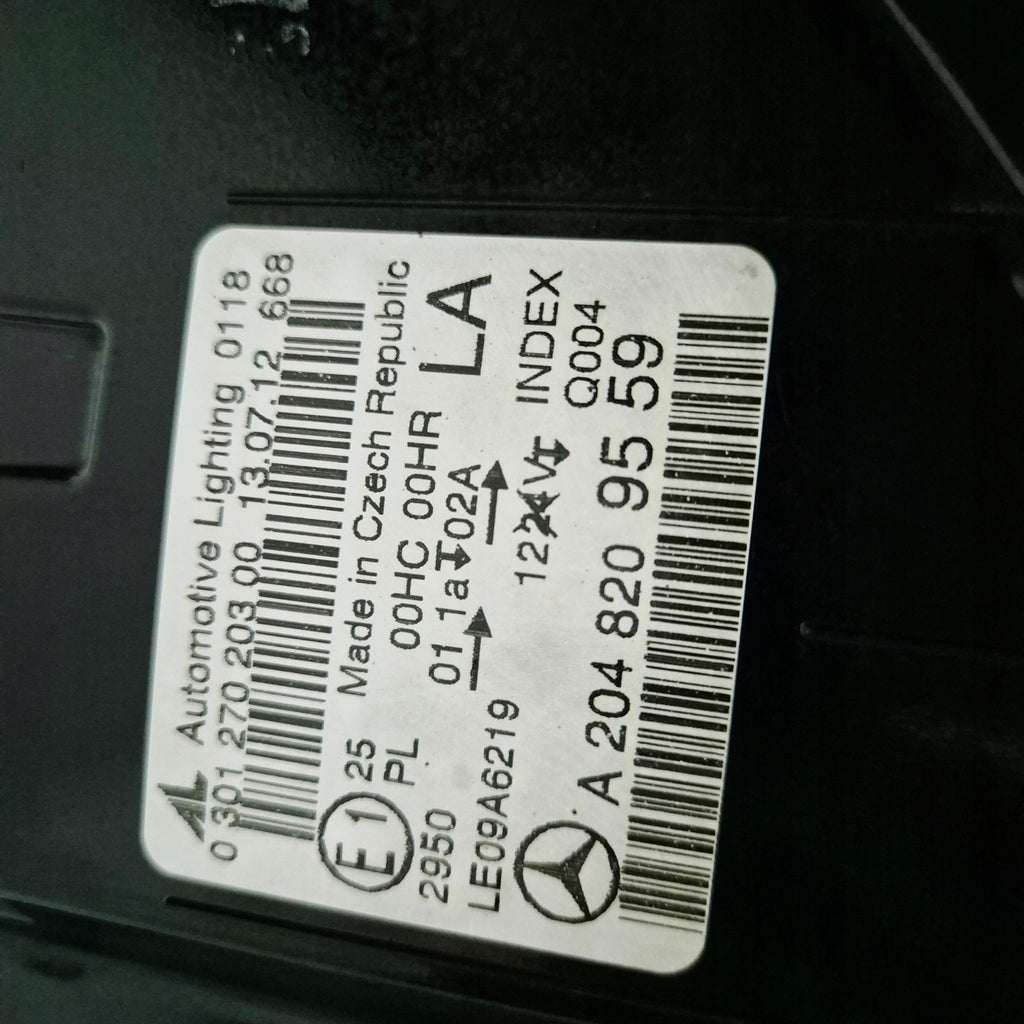 Frontscheinwerfer Mercedes-Benz W204 A2048809559 Links Scheinwerfer Headlight SCH1624794821cu