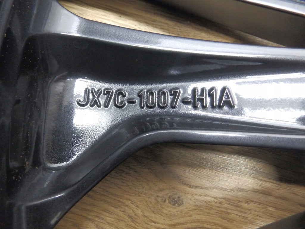 1x Alufelge 18 Zoll 8.0" 5x108 55ET Matt Schwarz JX7C-1007-H1 Ford Mondeo