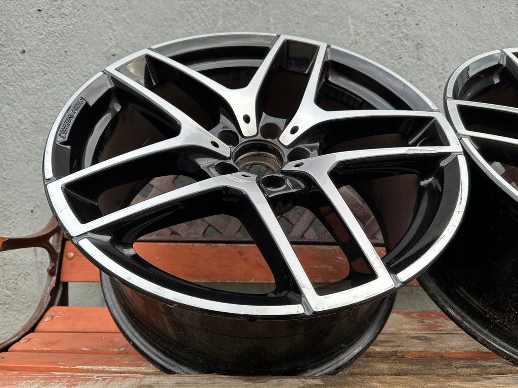 1x Alufelge 19 Zoll 9.0" 5x112 20ET A2534013100 Mercedes-Benz Glc Rim Wheel FEL5461601030xs