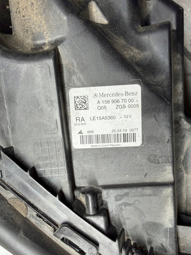 Frontscheinwerfer Mercedes-Benz Gla A1569067000 Rechts Scheinwerfer Headlight SCH3033810494uh