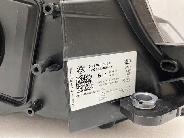 Frontscheinwerfer VW Golf VII 5G1941081G Links Scheinwerfer Headlight SCH9275353154md