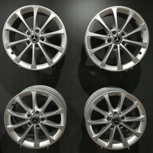Load image into Gallery viewer, 4x Alufelge 17 Zoll 6.5" 5x112 44ET Glanz Silber A1774010300 Mercedes-Benz W177 FEL3156534487ky