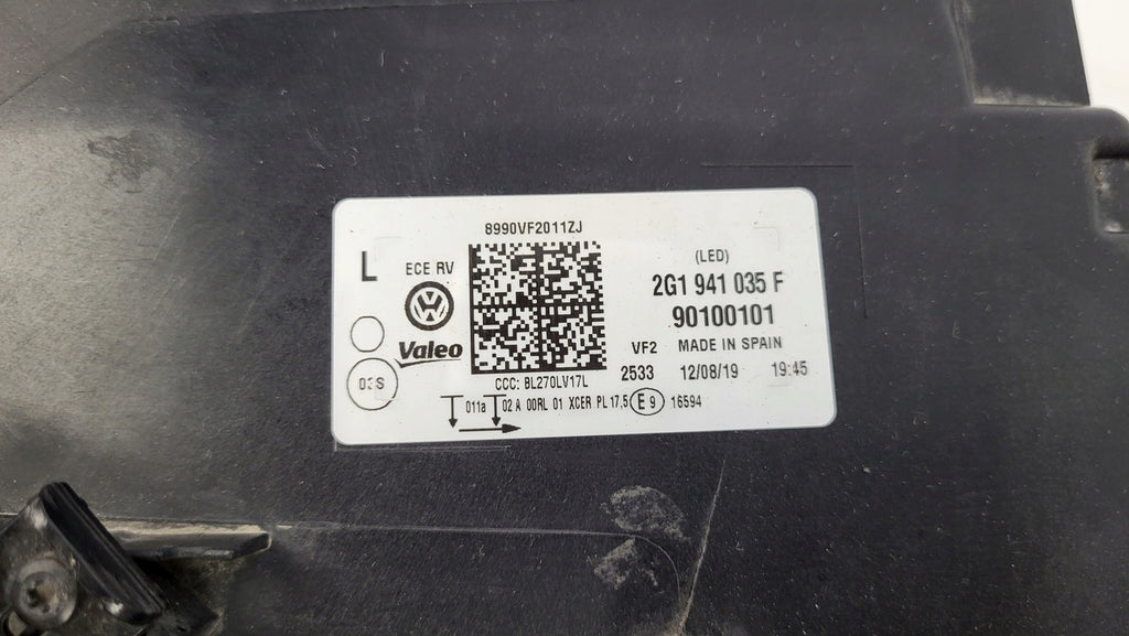 Frontscheinwerfer VW Polo 2G1941035F LED Ein Stück (Rechts oder Links) Headlight SCH3850186578kw