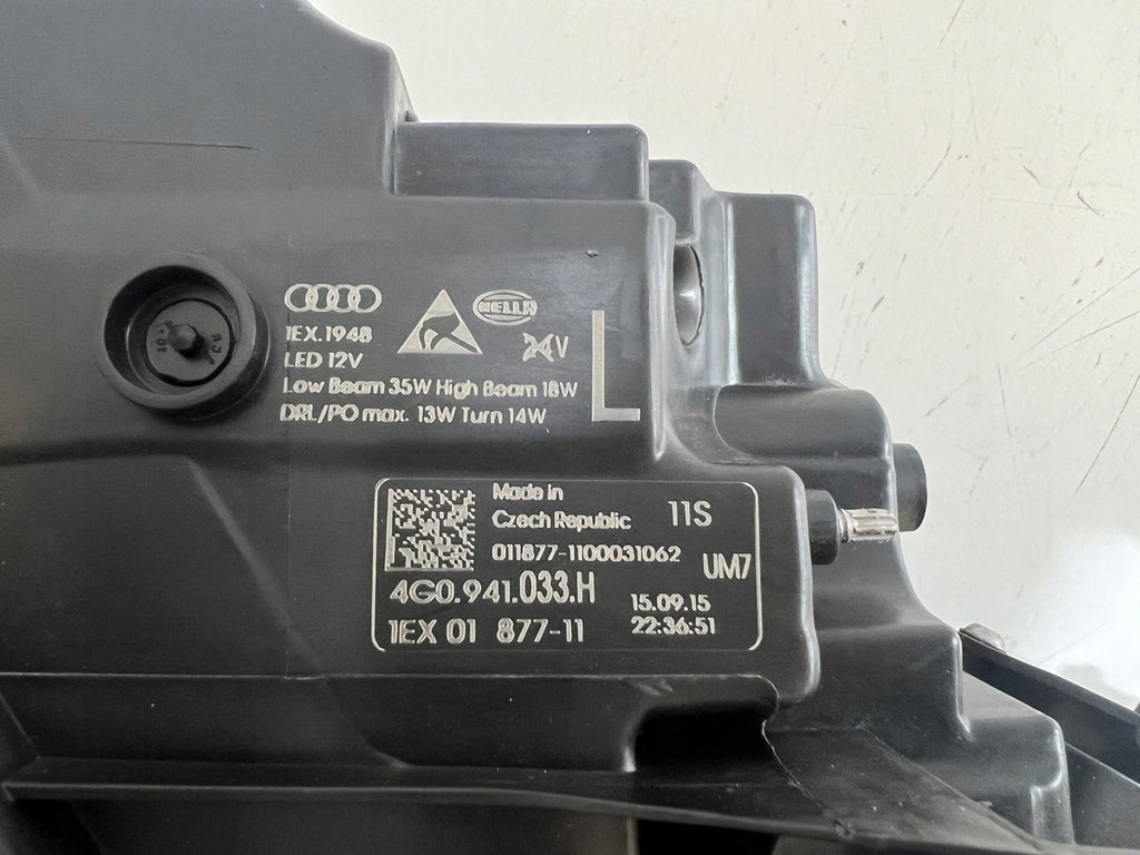 Frontscheinwerfer Audi A6 C7 4G0941033H Full LED Ein Stück (Rechts oder Links)