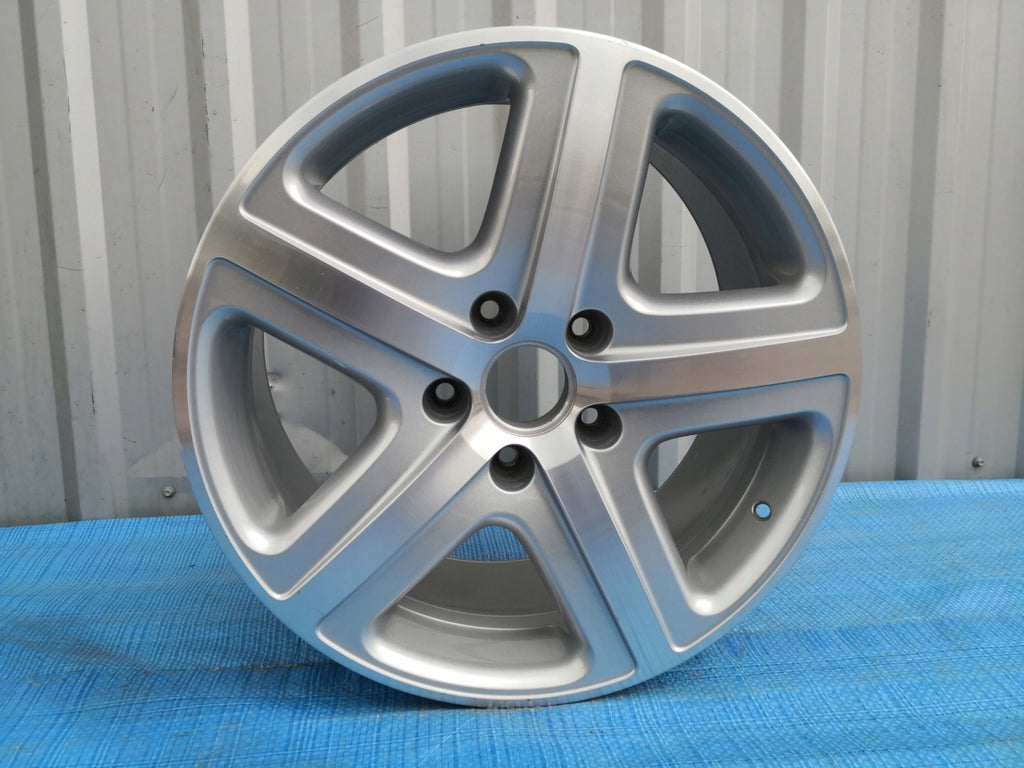 1x Alufelge 19 Zoll 9.0" 5x130 60ET Glanz Silber 7L6601025D Audi Q7 Touareg 7l6 FEL7421819669qx