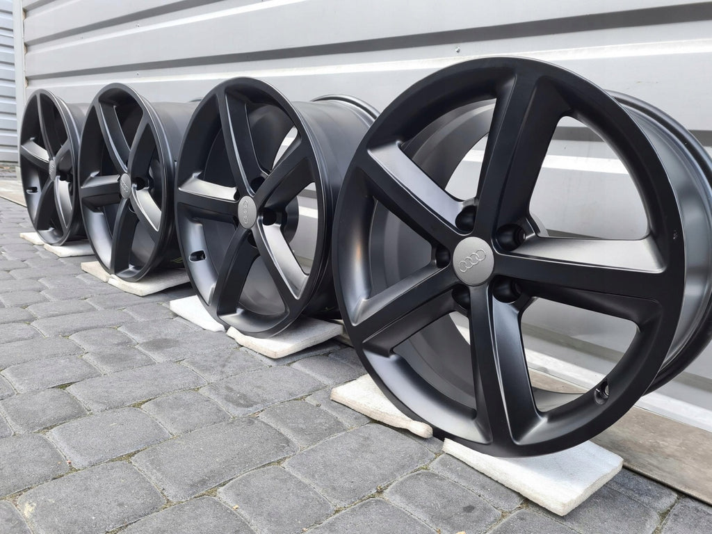 4x Alufelge 18 Zoll 8.5" 5x112 29ET 8T0601025M Audi Rim Wheel FEL6629328363ul