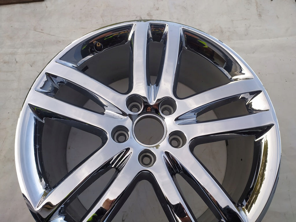 1x Alufelge 20 Zoll 9.0" 5x130 60ET Glanz Silber 4L0601025Q Audi Q7 Rim Wheel FEL3396138134la