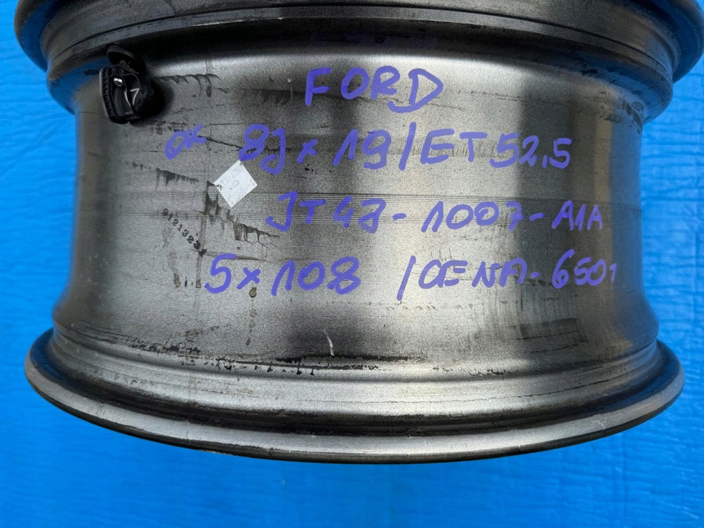 1x Alufelge 19 Zoll 8.0" 5x108 52 5ET JT4J-1007-A1A Ford Rim Wheel FEL2082822493yx