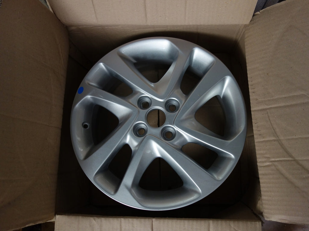 1x Alufelge 16 Zoll 6.0" 4x100 48ET Glanz Silber 95192368 Opel Karl Rim Wheel FEL3296639925wj