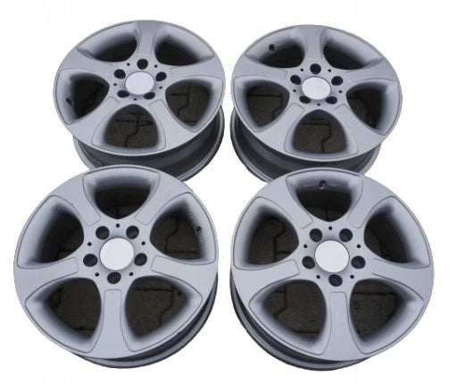 4x Alufelge 15 Zoll 7.0" 5x112 45ET Glanz Silber Audi I Rim Wheel FEL8981235543tw