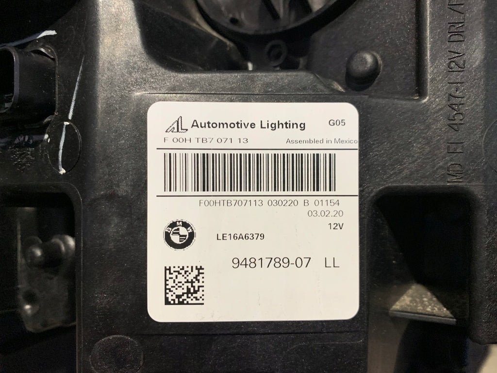 Frontscheinwerfer BMW X5 G05 9481789-07 Links Scheinwerfer Headlight SCH5219831113mz