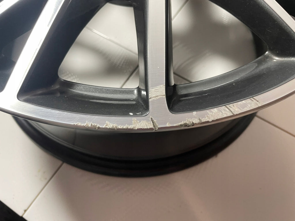 1x Alufelge 17 Zoll 7.0" 5x112 47ET Glanz Grau 7849122 BMW Mg Rim Wheel FEL8607937483sb