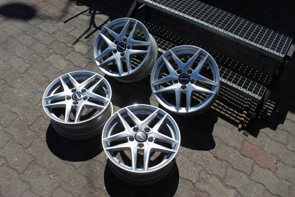 4x Alufelge 16 Zoll 6.5" 5x112 44ET Glanz Silber KBA-52930- Audi I Rim Wheel FEL6848884133ms