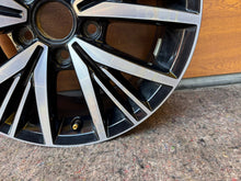 Load image into Gallery viewer, 1x Alufelge 16 Zoll 6.5" 5x112 46ET Glanz Schwarz 5G0601025CD VW Golf Vii FEL1867151955fz