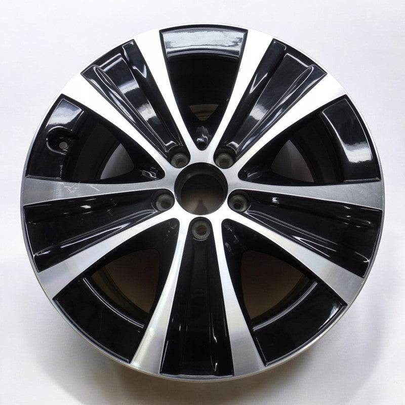 1x Alufelge 18 Zoll 9.0" 5x112 52,5ET Glanz Schwarz A2134015300 Mercedes-Benz