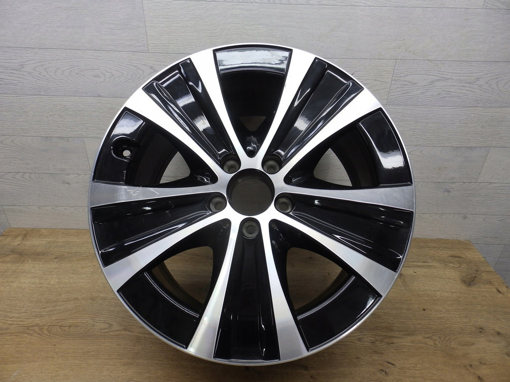 1x Alufelge 18 Zoll 9.0" 5x112 52,5ET Glanz Schwarz A2134015300 Mercedes-Benz