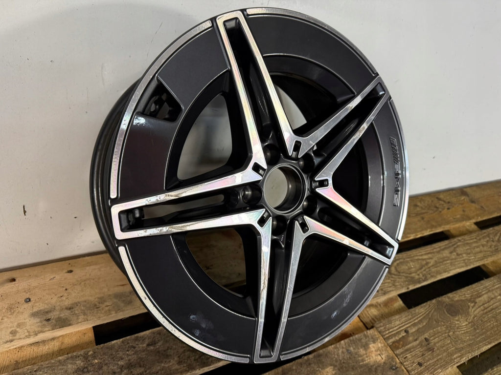 1x Alufelge 18 Zoll 7.5" 5x112 A2064011700 Mercedes-Benz W206 Rim Wheel FEL4313575961el