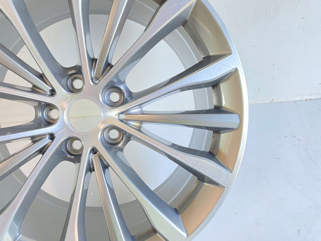 1x Alufelge 19 Zoll 9.0" 5x112 44ET Glanz Grau 6874438 BMW 5 G31 G30 Rim Wheel FEL9352696495wu