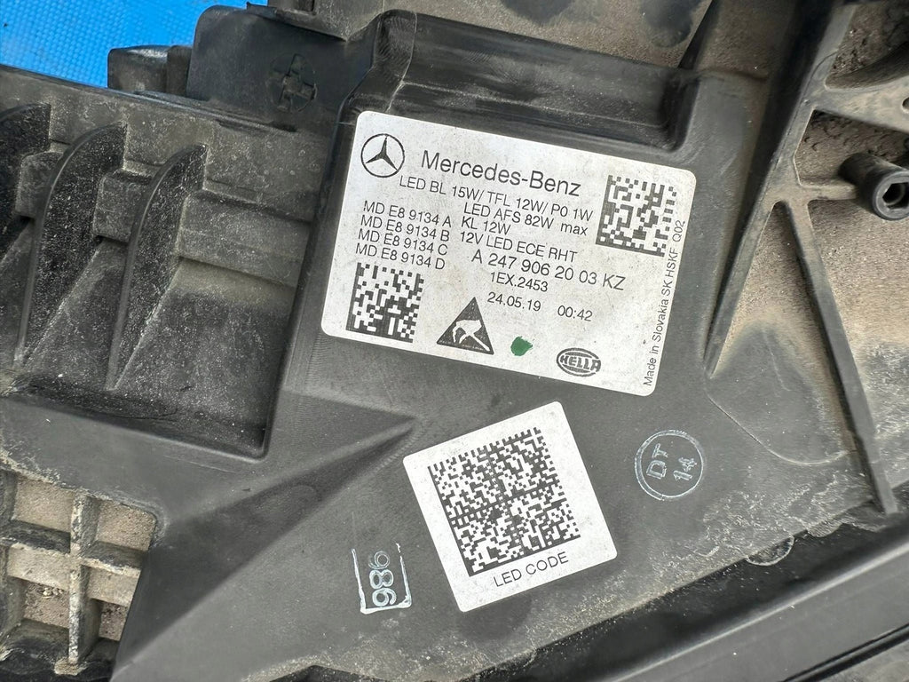 Frontscheinwerfer Mercedes-Benz W247 A2479062003 LED Rechts Headlight SCH7187986579ti