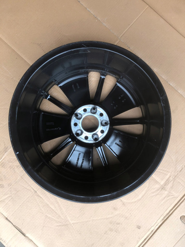 1x Alufelge 18 Zoll 7.5" 5x112 52ET Glanz Schwarz A2464011800 Mercedes-Benz FEL2814390054ch