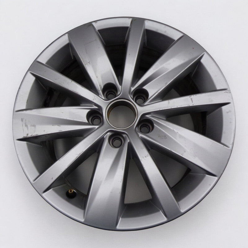 1x Alufelge 15 Zoll 6.0" 5x112 45ET Vw Rim Wheel