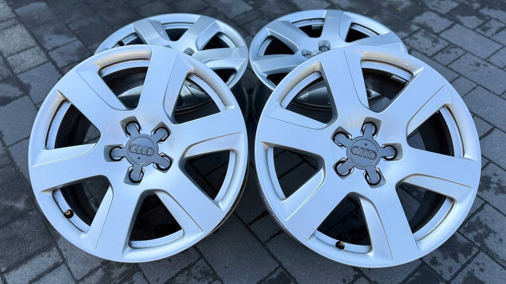 4x Alufelge 17 Zoll 7.5" 5x112 37ET Glanz Silber 4G0601025L Audi I Rim Wheel FEL3715941140za