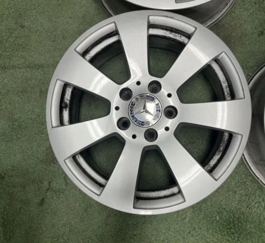 4x Alufelge 16 Zoll 7.0" 5x112 43ET A2044011102 Mercedes-Benz Rim Wheel FEL2773480315wn