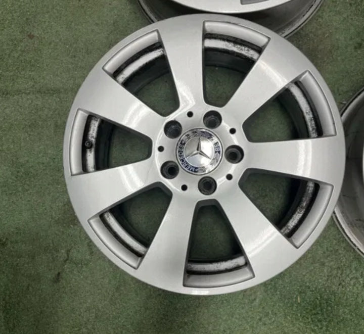 4x Alufelge 16 Zoll 7.0" 5x112 43ET A2044011102 Mercedes-Benz Rim Wheel FEL2773480315wn