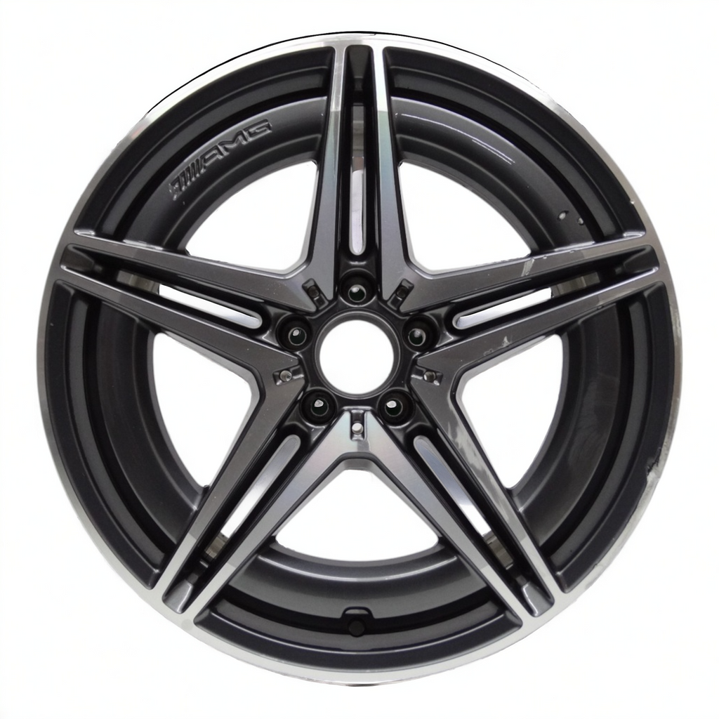 1x Alufelge 19 Zoll 8.0" 5x112 34ET A2934010700 Mercedes-Benz Mg Eqc N293