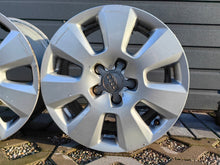 Laden Sie das Bild in den Galerie-Viewer, 4x Alufelge 16 Zoll 7.5" 5x112 37ET Glanz Silber Audi B7 C7 Rim Wheel FEL9619811828de