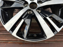 Load image into Gallery viewer, 1x Alufelge 18 Zoll 7.5" 5x108 49ET Glanz Schwarz 9809687377 Peugeot Rim Wheel FEL2973017843vg