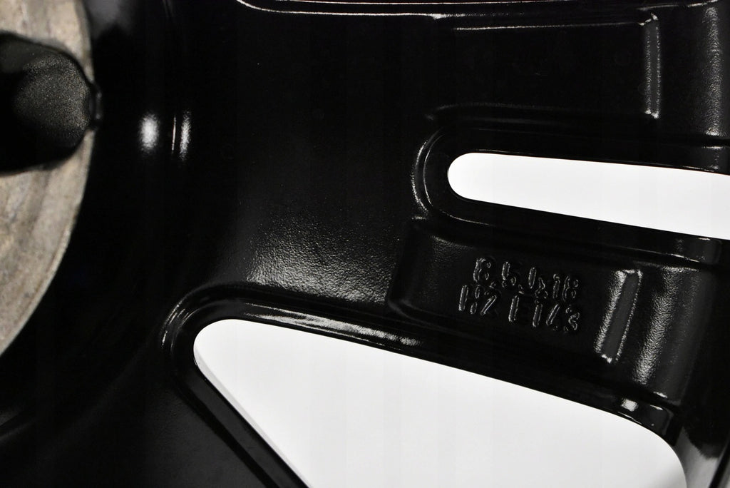 4x Alufelge 18 Zoll 8.5" 5x112 43ET Glanz Schwarz A2214017402 Mercedes-Benz W221