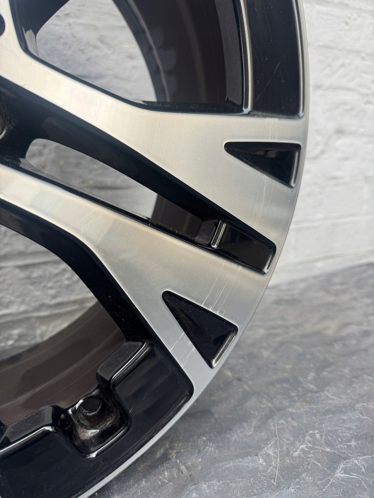 1x Alufelge 18 Zoll 7.5" 5x112 53ET Glanz Schwarz A2474015000 Mercedes-Benz FEL7065644308po
