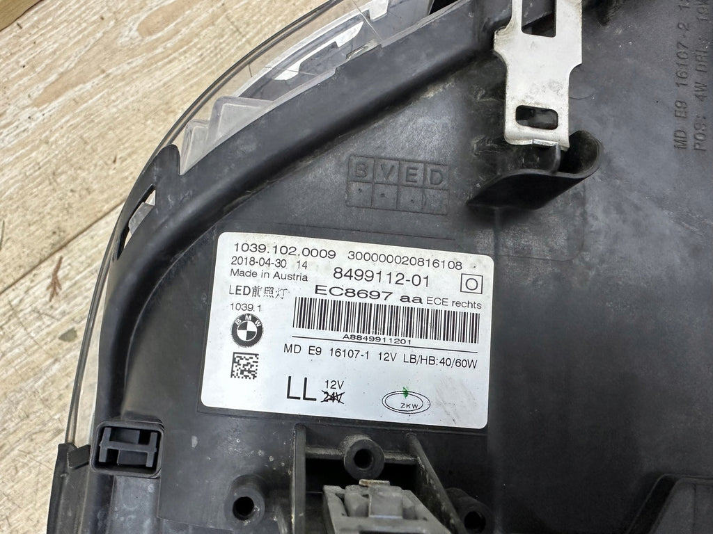 Frontscheinwerfer BMW 3 F30 F31 8499112-01 LED Ein Satz Scheinwerfer Headlight SCH4806547919kp
