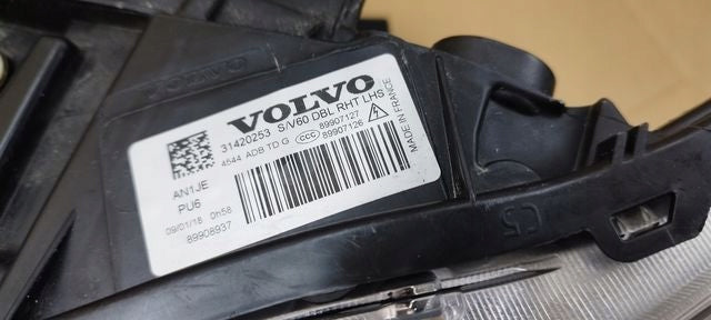 Frontscheinwerfer Volvo S60 II V60 31420253 31420254 Rechts oder Links SCH2162039955bz
