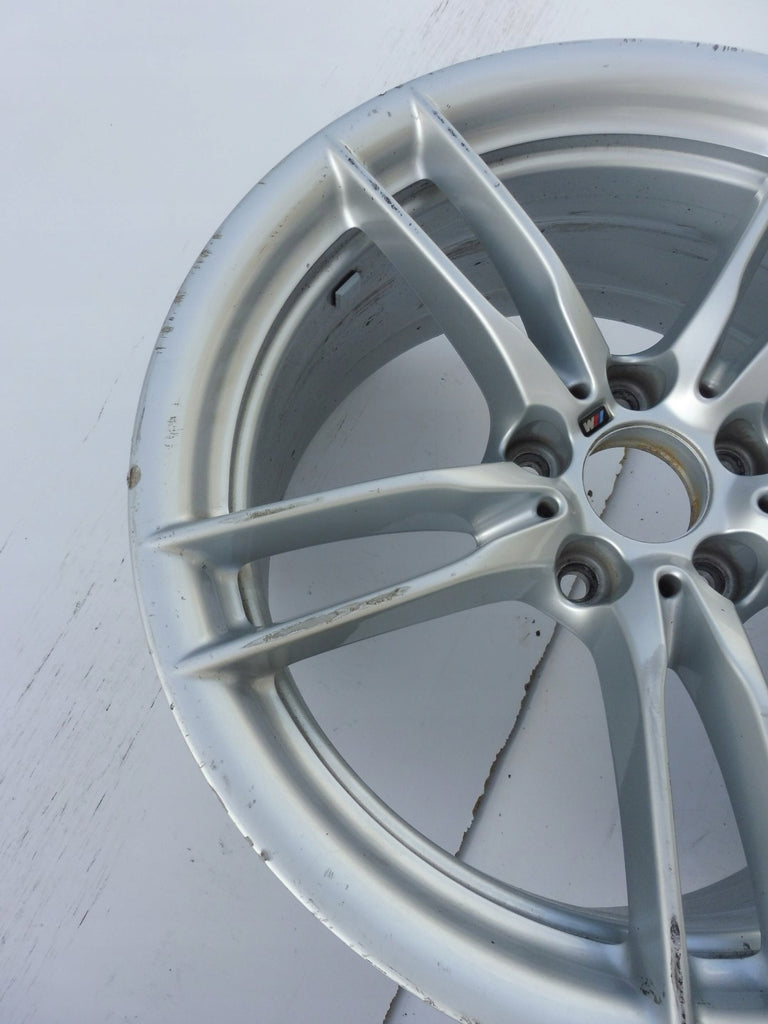 1x Alufelge 18 Zoll 9.0" 5x120 29ET Glanz Silber 2284906 BMW 3 Rim Wheel FEL4836884991re