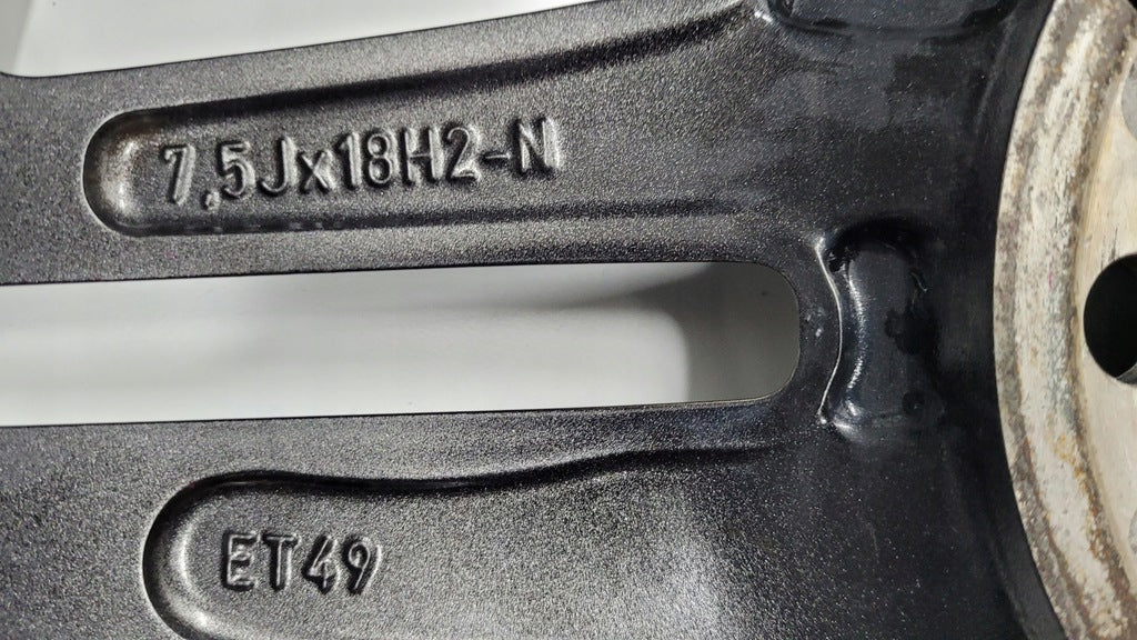 1x Alufelge 18 Zoll 7.5" 5x112 49ET A1774011500 Mercedes-Benz W177 Rim Wheel FEL3493560596ae